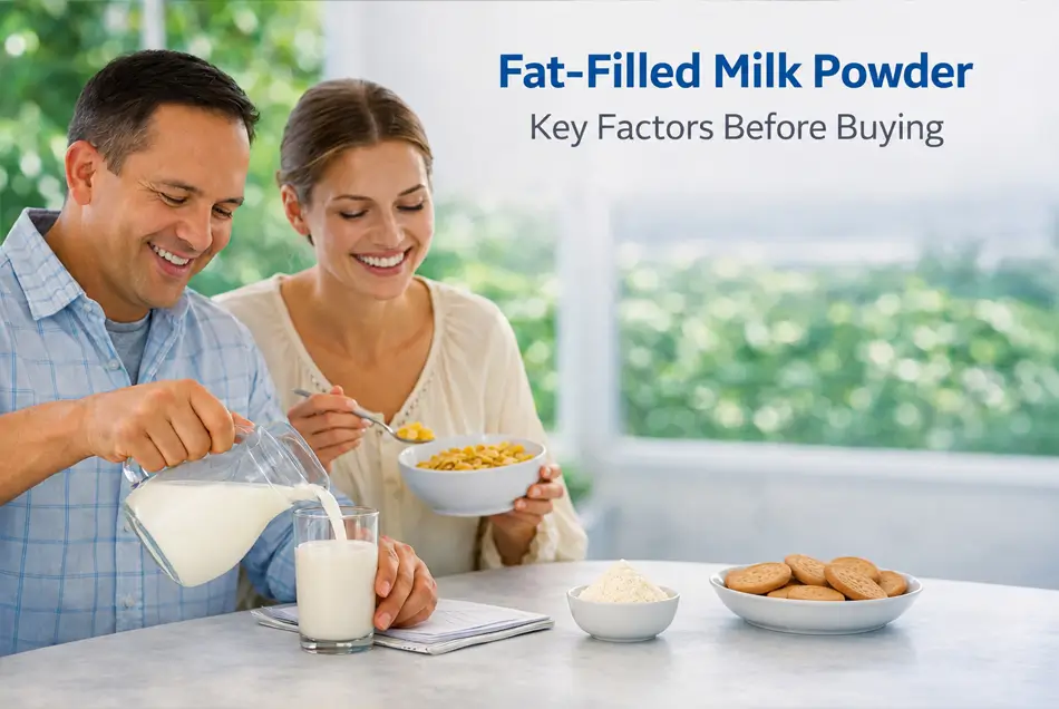 Buying Fat-Filled Milk Powder: Key Factors for Food Manufacturers and Middle East Export Markets